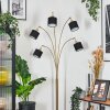 Bassagoda Lampa stojąca Mosiądz, Czarny, 5-punktowe