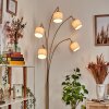 Bassagoda Lampa stojąca Mosiądz, Czarny, 5-punktowe