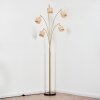 Cavaca Lampa stojąca Mosiądz, Czarny, 5-punktowe