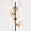 Ripoll Lampa stojąca W kolorze bursztynu, Przezroczysty, 4-punktowe
