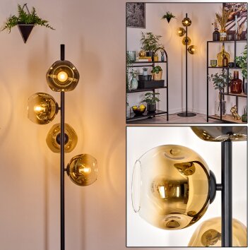Ripoll Lampa stojąca Złoty, Przezroczysty, 4-punktowe