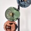 Ripoll lampa stojąca niebeieski, zielony, miedziany, 5-punktowe