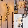 Koyoto Lampa stojąca W kolorze bursztynu, Przezroczysty, Przydymiony, 6-punktowe