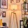 Soungou lampa stojąca kolory naturalne, czarny, 1-punktowy