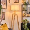 Soungou lampa stojąca kolory naturalne, czarny, 1-punktowy