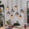 Gastor Lampa wisząca, Kula świetlna, Lampa wisząca W kolorze bursztynu, Przezroczysty, Przydymiony, 8-punktowe
