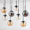 Gastor Lampa wisząca, Kula świetlna, Lampa wisząca W kolorze bursztynu, Przezroczysty, Przydymiony, 8-punktowe