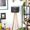 Soungou Lampa stojąca Jasne drewno, Biały, 1-punktowy