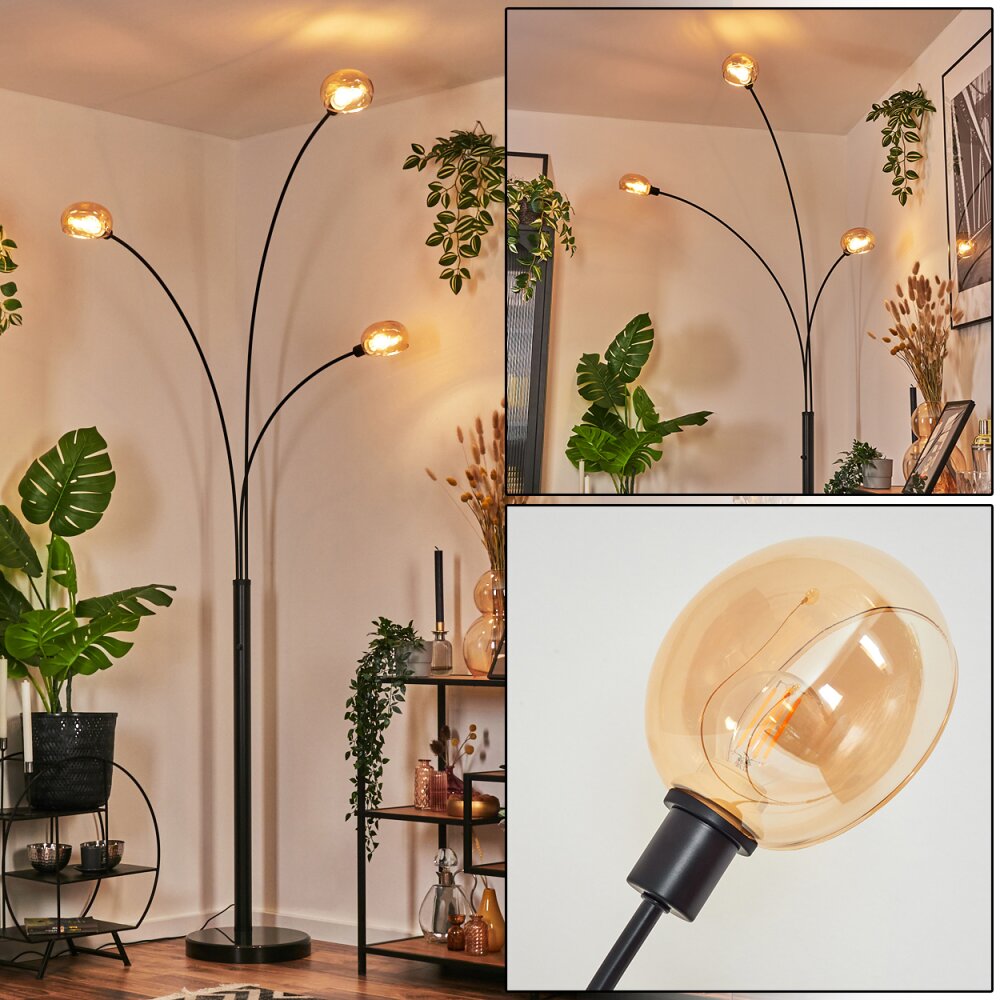 Nikkala Lampa stojąca Czarny, 3-punktowe main product photo