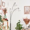 Bassagoda Lampa stojąca Chrom, Czarny, 3-punktowe