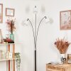 Bassagoda Lampa stojąca Chrom, Czarny, 3-punktowe