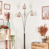 Bassagoda Lampa stojąca Chrom, Czarny, 3-punktowe