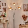 Granja Lampa stojąca Chrom, Czarny, 3-punktowe