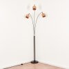 Granja Lampa stojąca Chrom, Czarny, 3-punktowe