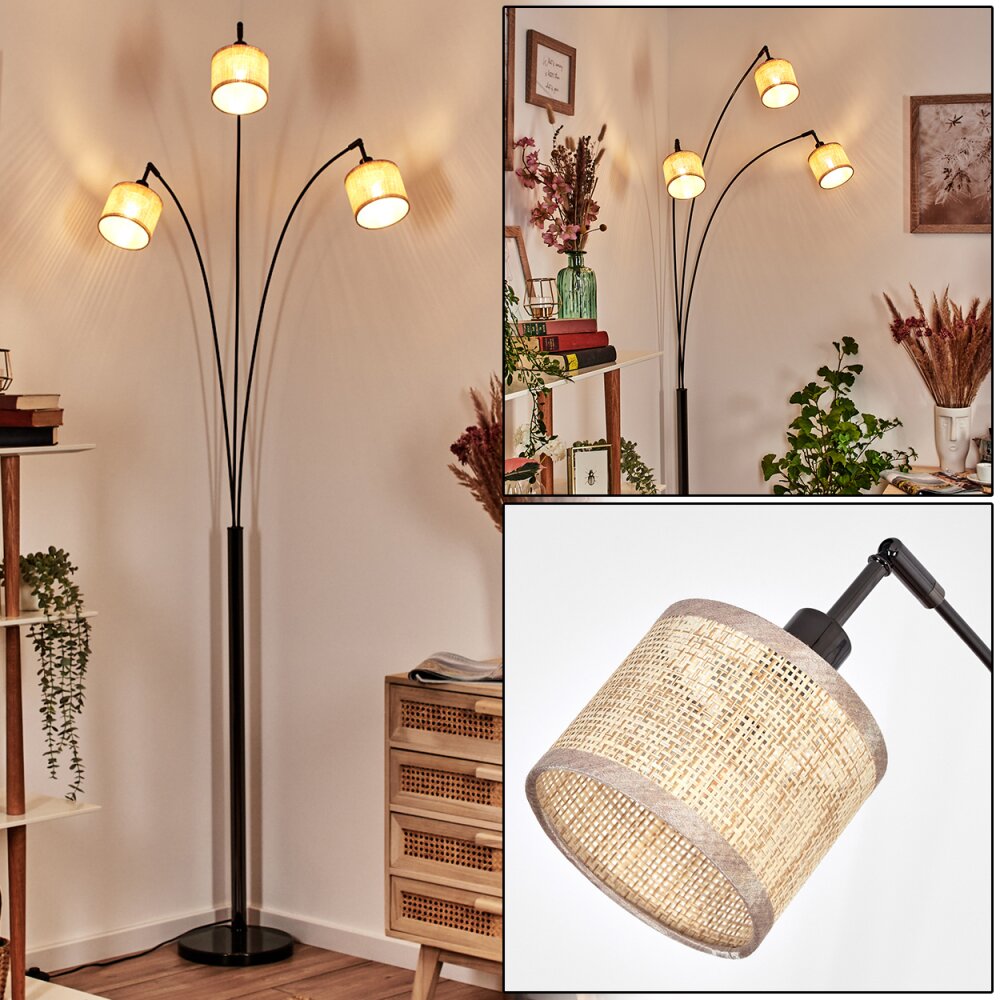 Sabadim Lampa stojąca Chrom, Czarny, 3-punktowe main product photo