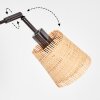 Lindberg Lampa stojąca Chrom, Czarny, 3-punktowe