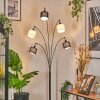 Bassagoda Lampa stojąca Chrom, Czarny, 5-punktowe