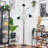 Bassagoda Lampa stojąca Chrom, Czarny, 5-punktowe