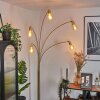 Codecreo Lampa stojąca Mosiądz, Czarny, 5-punktowe