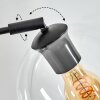 Koyoto Lampa stojąca Czarny, 1-punktowy