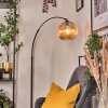 Koyoto lampa stojąca, lampa podłogowa łukowa czarny, 1-punktowy