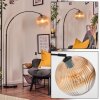 Koyoto lampa stojąca, lampa podłogowa łukowa czarny, 1-punktowy
