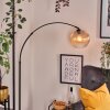 Koyoto lampa stojąca, lampa podłogowa łukowa czarny, 1-punktowy