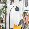 Koyoto lampa stojąca, lampa podłogowa łukowa czarny, 1-punktowy