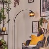 Koyoto lampa stojąca, lampa podłogowa łukowa czarny, 1-punktowy