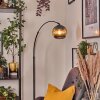 Koyoto lampa stojąca, lampa podłogowa łukowa czarny, 1-punktowy