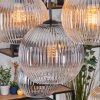 Koyoto Lampa wisząca, Kula świetlna, Lampa wisząca Ecru, Czarny, 8-punktowe