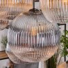 Koyoto lampa wisząca, kula świetlna, lampa wisząca kolory naturalne, czarny, 8-punktowe