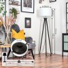 Soungou Lampa stojąca Chrom, Czarny, 1-punktowy