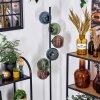 Koyoto lampa stojąca 31 cm niebeieski, zielony, miedziany, 6-punktowe
