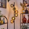 Koyoto lampa stojąca 31 cm niebeieski, zielony, miedziany, 6-punktowe