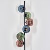 Koyoto lampa stojąca 31 cm niebeieski, zielony, miedziany, 6-punktowe