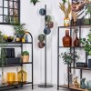 Koyoto lampa stojąca 31 cm niebeieski, zielony, miedziany, 6-punktowe