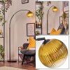 Koyoto lampa stojąca, lampa podłogowa łukowa czarny, 1-punktowy