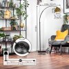 Koyoto lampa stojąca, lampa podłogowa łukowa czarny, 1-punktowy