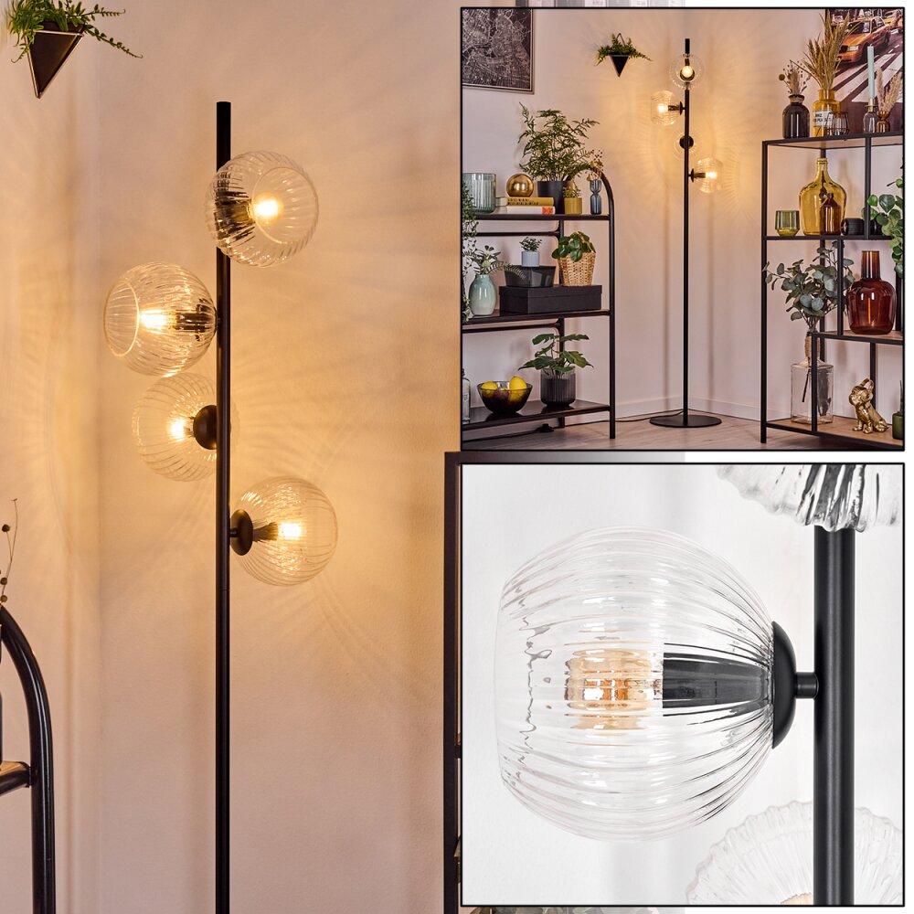 Koyoto Lampa stojąca 31 cm Przezroczysty, 4-punktowe main product photo