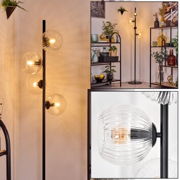 Koyoto Lampa stojąca 31 cm Przezroczysty, 4-punktowe Koyoto Lampa stojąca 31 cm Przezroczysty, 4-punktowe