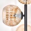 Koyoto lampa stojąca bursztynowy, 4-punktowe