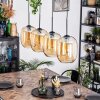 Apedo lampa wisząca, lampa wisząca bursztynowy, 4-punktowe