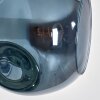 Ripoll lampa stojąca niebeieski, zielony, miedziany, 6-punktowe
