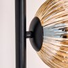 Ripoll Lampa stojąca W kolorze bursztynu, 6-punktowe