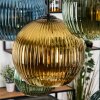 Koyoto Lampa wisząca, Kula świetlna, Lampa wisząca Ecru, Czarny, 8-punktowe