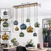 Koyoto Lampa wisząca, Kula świetlna, Lampa wisząca Ecru, Czarny, 8-punktowe