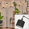 Bassagoda Lampa stojąca Chrom, Czarny, 3-punktowe