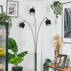 Bassagoda Lampa stojąca Chrom, Czarny, 3-punktowe