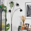Bassagoda Lampa stojąca Chrom, Czarny, 3-punktowe